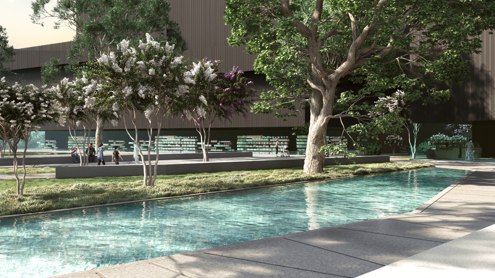 Render conceptual del proyecto La Guaca